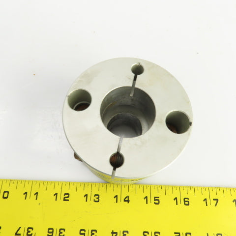 1" x 1-3/8" Flexible Aluminum Coupling 2-5/8" OAL 3-1/4" OD