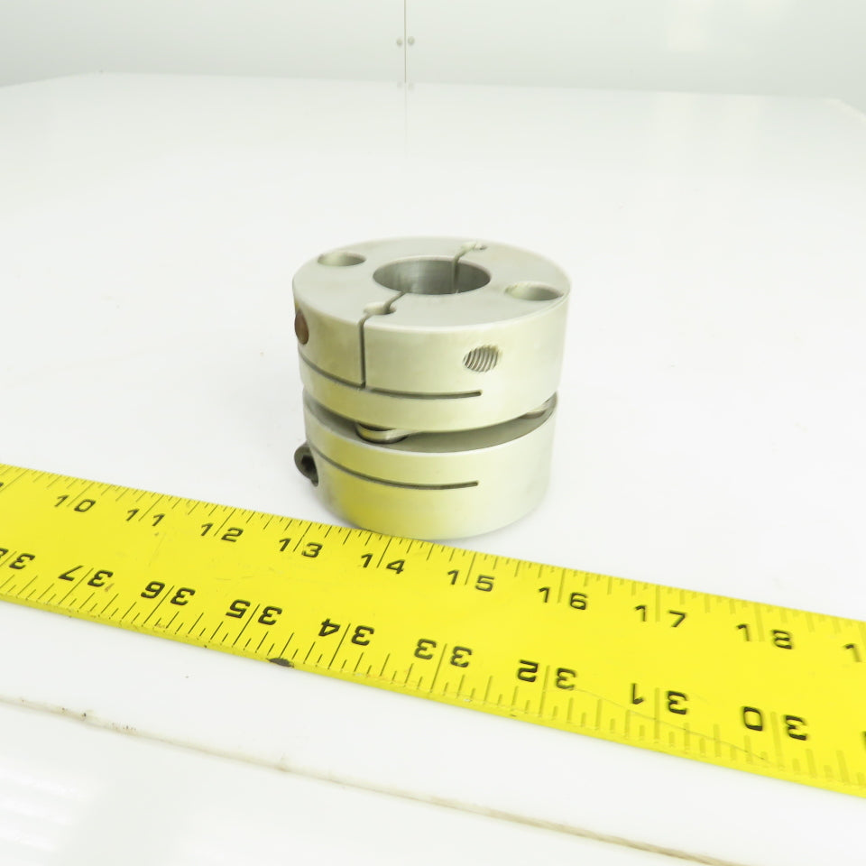 1" x 1-3/8" Flexible Aluminum Coupling 2-5/8" OAL 3-1/4" OD