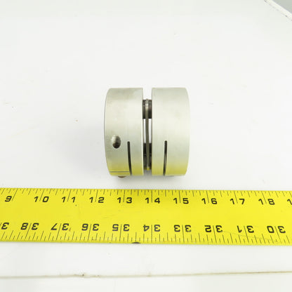 1" x 1-3/8" Flexible Aluminum Coupling 2-5/8" OAL 3-1/4" OD