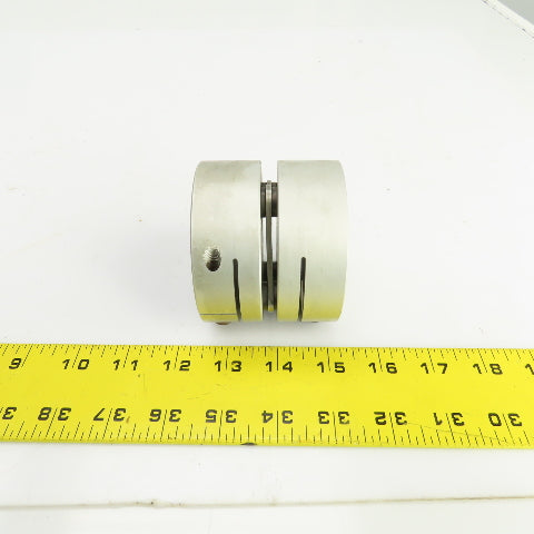 1" x 1-3/8" Flexible Aluminum Coupling 2-5/8" OAL 3-1/4" OD