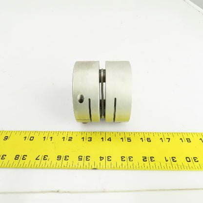 1" x 1-3/8" Flexible Aluminum Coupling 2-5/8" OAL 3-1/4" OD