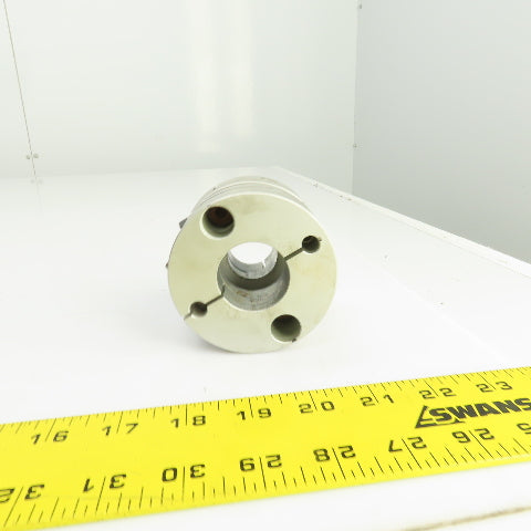 1" x 1-3/8" Flexible Aluminum Coupling 2-5/8" OAL 3-1/4" OD
