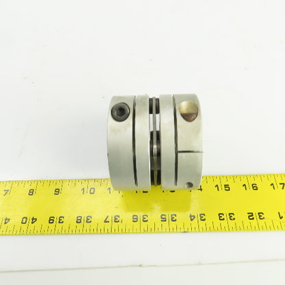 1" x 1-3/8" Flexible Aluminum Coupling 2-5/8" OAL 3-1/4" OD
