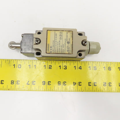 Omron D4B-2B71N Limit Switch Roller Plunger 400V