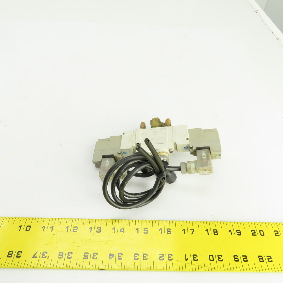 SMC SY7220-3DZ-02 Pneumatic Double Solenoid Valve 0.1-0.7MPa 110V