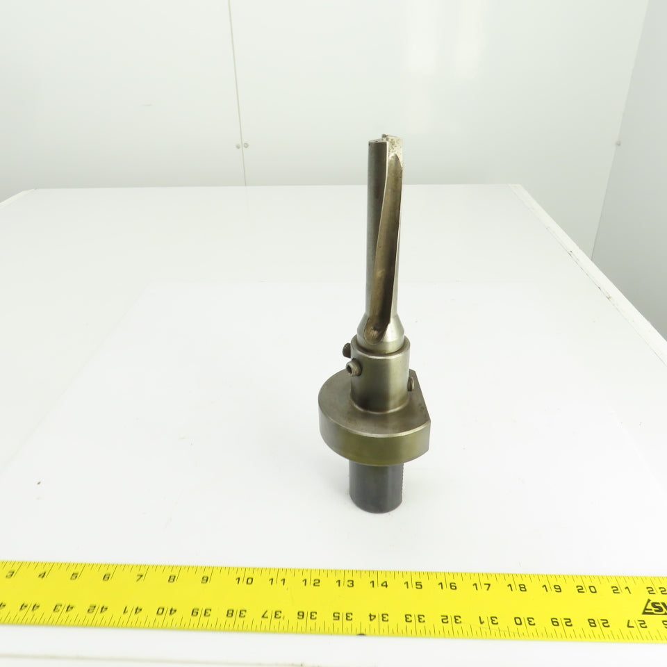 Size 25 VDI Shank Boring Bar Tool Holder W/Coolant Thru Bar 12" OAL