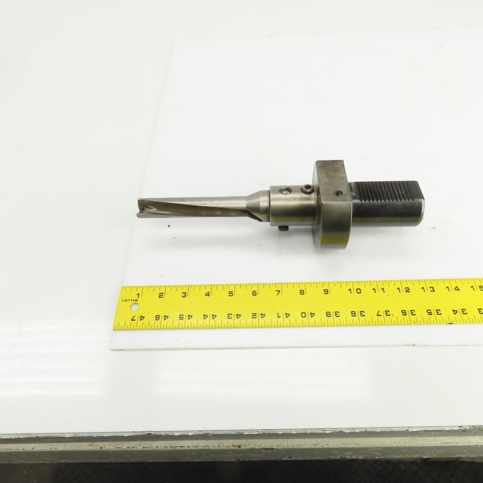 Size 25 VDI Shank Boring Bar Tool Holder W/Coolant Thru Bar 12" OAL