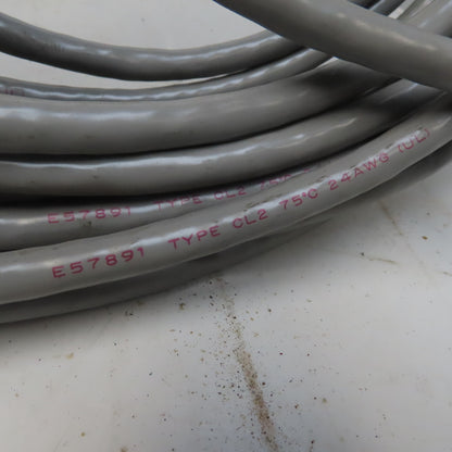 E57891 50' Wire Type CL 2 75C 24 AWG Shielded Cable