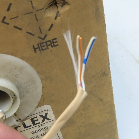 242PR3 500' 2 Pair 24 Gauge Cat3 SOLID Cable Beige Type MPR
