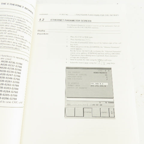 Fanuc B-63644EN/02 Fast Ethernet Board /  Data Server Operators Manual