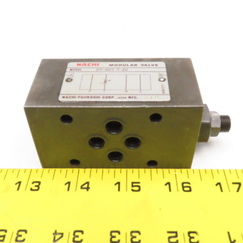 Nachi OY-G01-T-20 Hydraulic Modular Stack Valve