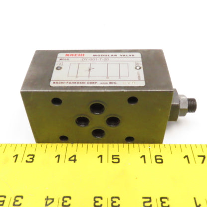 Nachi OY-G01-T-20 Hydraulic Modular Stack Valve
