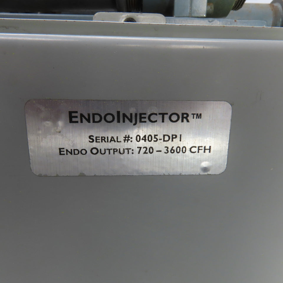 UPC EndoInjector Endothermic Precision Gas Mixing System 720-3600 CFH 3HP 3PH