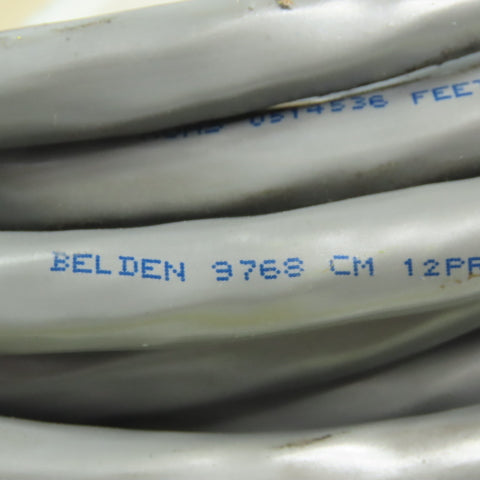 Belden 9768 27'' 22 AWG 12 Pair Individual Foil Shield