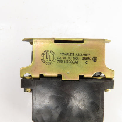 Allen Bradley 700-NT200A1 Pneumatic Time Delay Relay 120V W/700-NT