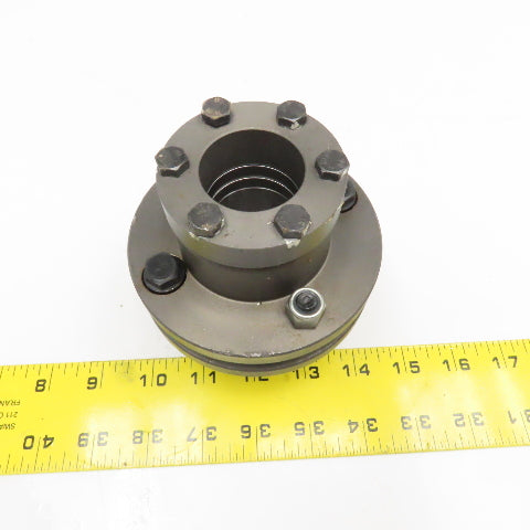 1-3/8" x 1-1/8" Flexible Steel Disc Coupling 4-1/2" Wide