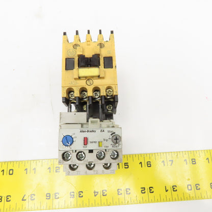 Allen Bradley 193-ED1DB 600V 7-1/2Hp Contactor 1.0-2.9A Trip 120V Coil