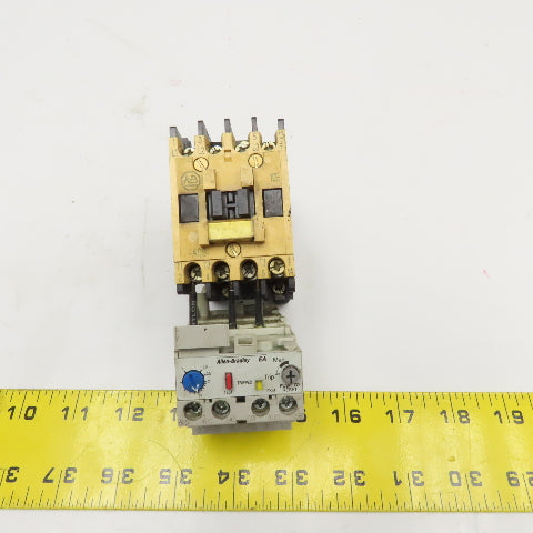 Allen Bradley 193-ED1DB 600V 7-1/2Hp Contactor 1.0-2.9A Trip 120V Coil