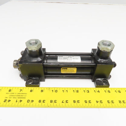 Parker C2HTS29A 3-1/2" Bore 1-1/2" Stroke Double Acting Hydraulic Cylinder