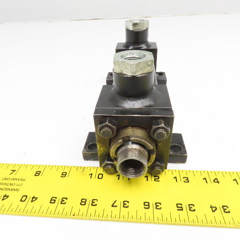 Parker C2HTS29A 3-1/2" Bore 1-1/2" Stroke Double Acting Hydraulic Cylinder
