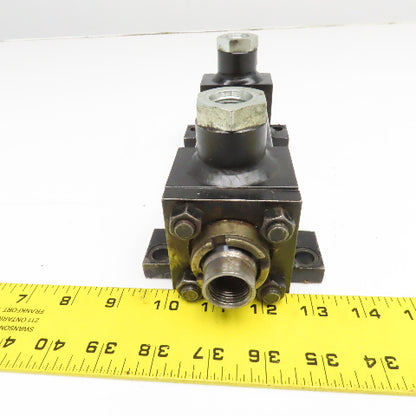 Parker C2HTS29A 3-1/2" Bore 1-1/2" Stroke Double Acting Hydraulic Cylinder