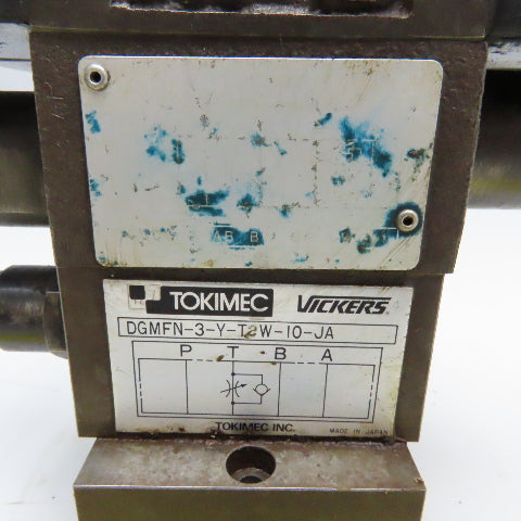 Vickers DG4V-3-C-M-U1-T-7-50 Hydraulic Stack Valve Regulator Check Manifold 110V