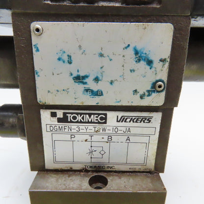 Vickers DG4V-3-C-M-U1-T-7-50 Hydraulic Stack Valve Regulator Check Manifold 110V