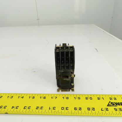 Westinghouse BFF Industrial Control Relay 120V AC Coil