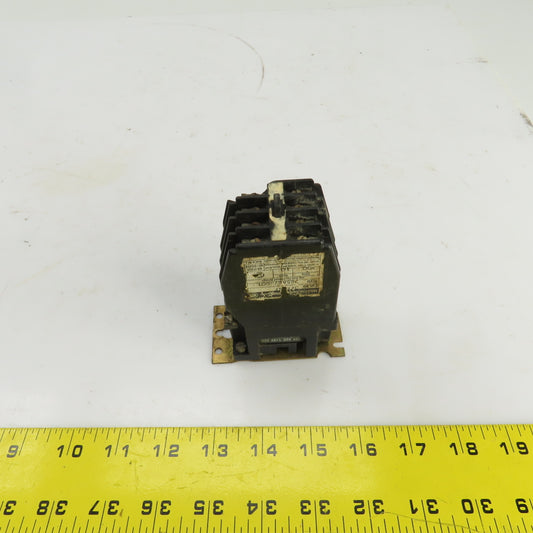 Westinghouse BFF Industrial Control Relay 120V AC Coil