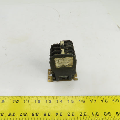 Westinghouse BFF Industrial Control Relay 120V AC Coil