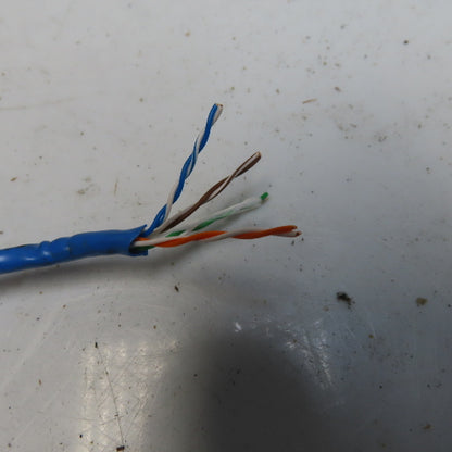 Dynaflex CAT5e Unshielded Ethernet Cable 24 AWG 4 Twisted Pair Blue 1000'
