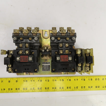 Allen Bradley 705-B0D103 Size 1 Reversing Starter 3-10HP 120-600V 120V Coil