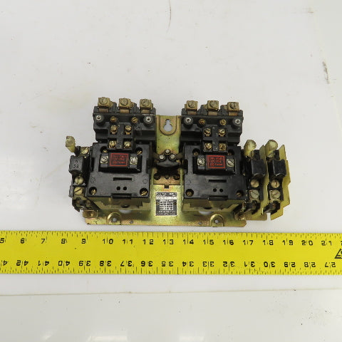 Allen Bradley 705-B0D103 Size 1 Reversing Starter 3-10HP 120-600V 120V Coil