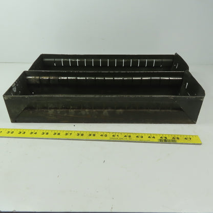 Industrial Metal Small Parts Cabinet Replacement Drawers 17L x 5-1/4W x3"H Lot/2