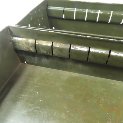 Industrial Metal Small Parts Cabinet Replacement Drawers 17L x 5-1/4W x3"H Lot/2