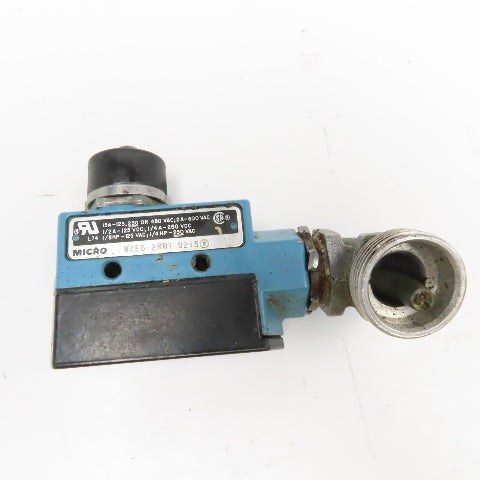 Micro BZE6-2RN7 Push Button Limit Switch 600VAC