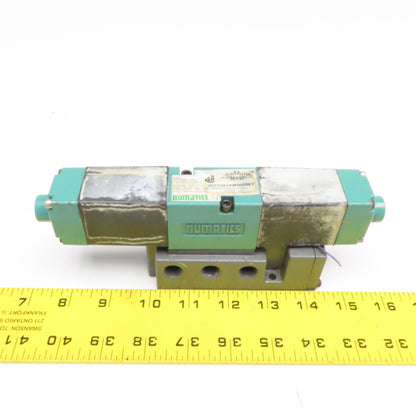Numatics 082SS63AM000061 3 Position Closed Center Directional Valve 24VDC