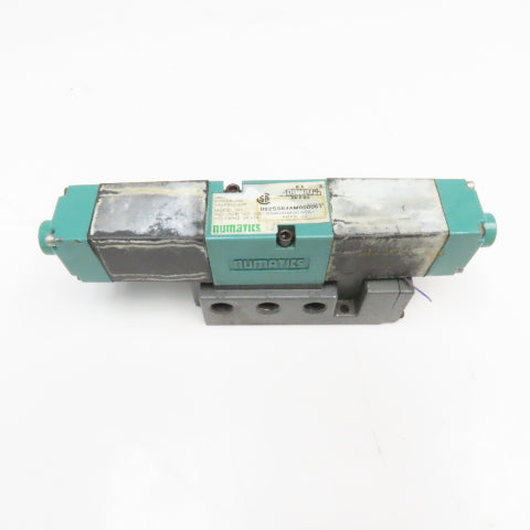 Numatics 082SS63AM000061 3 Position Closed Center Directional Valve 24VDC