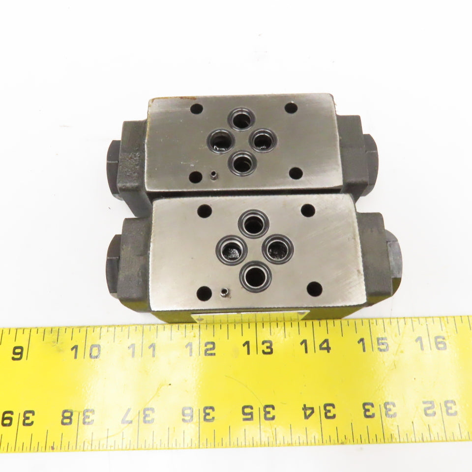 Continental Hydraulics C5S-PC-G Pilot Operated Check Valve Lot Of 2