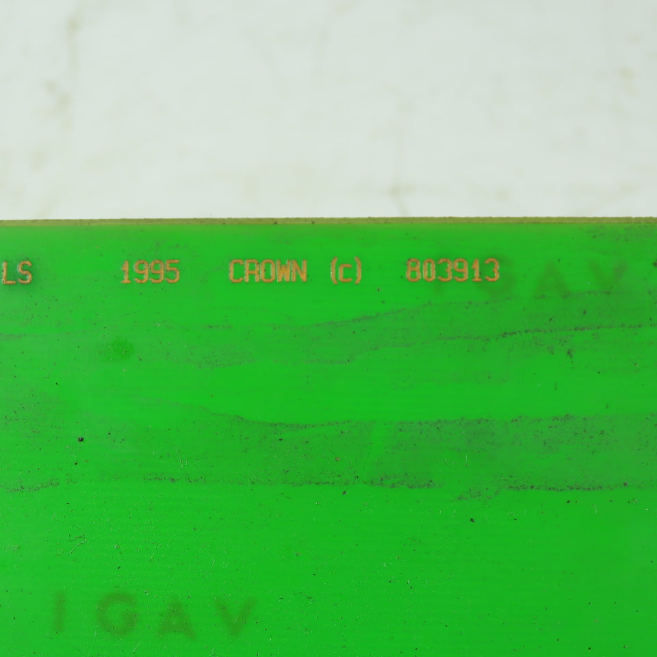 Crown 803913 Control Board From a Series WS2000 Electric Pallet Jack