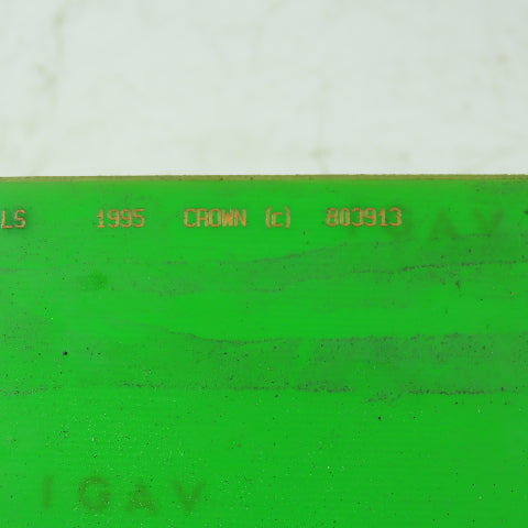 Crown 803913 Control Board From a Series WS2000 Electric Pallet Jack