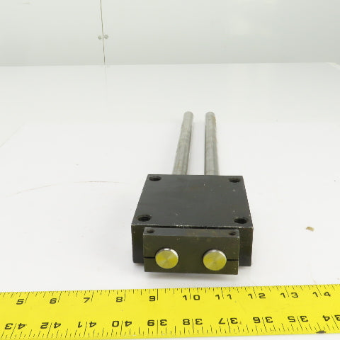 Stelron DS6-12.50-B Anti-Friction 2-Pin Guided Linear Slide 12-3/4" Stroke