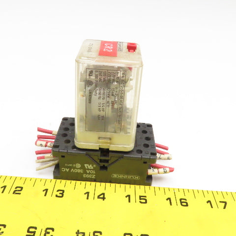 Kuhnke UT3C-120VACN 120V Coil Socket Relay