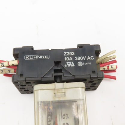 Kuhnke UT3C-120VACN 120V Coil Socket Relay
