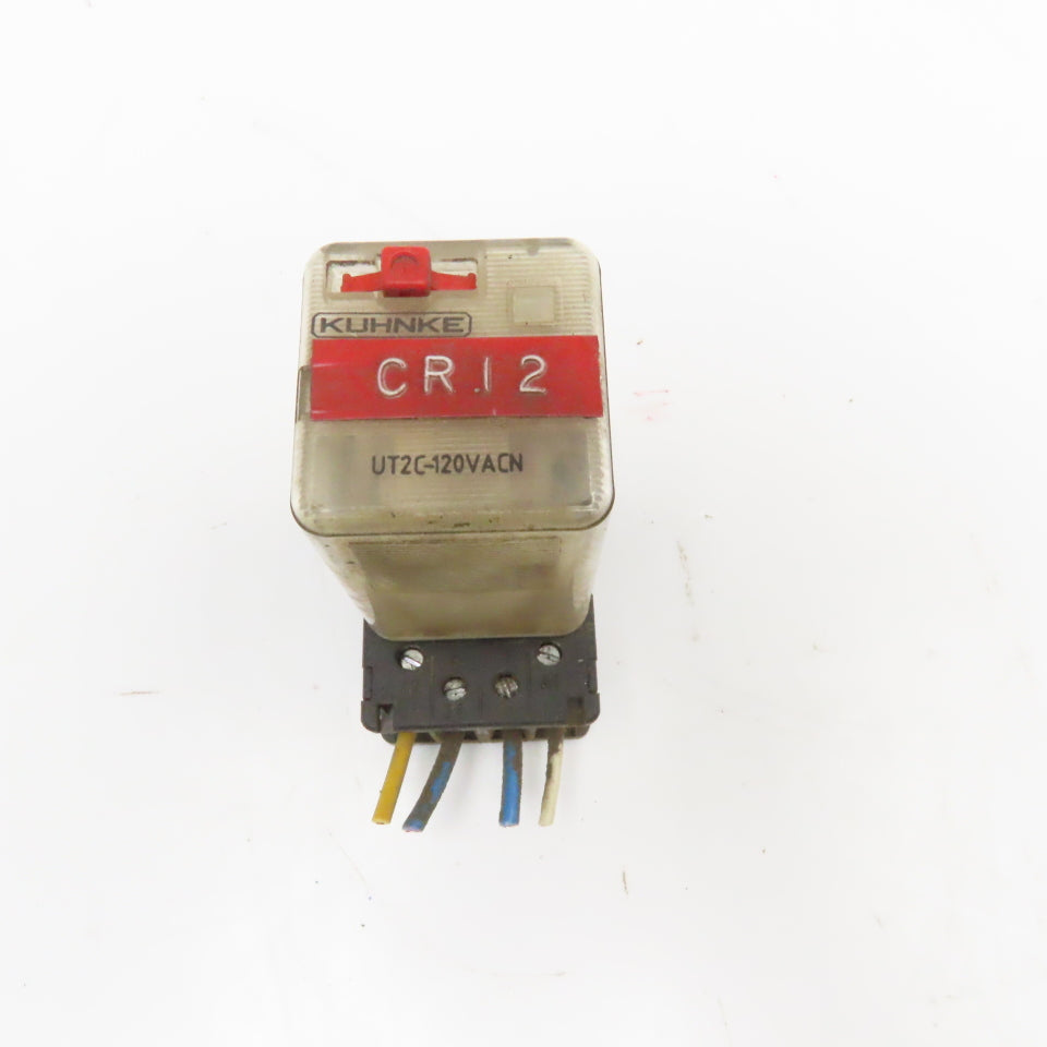 Kuhnke UT2C-120VACN 120V Coil Socket Relay