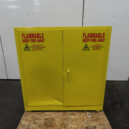 30 Gallon 1 Shelf Flammable Liquid Storage Cabinet 43" x 18" x 44"