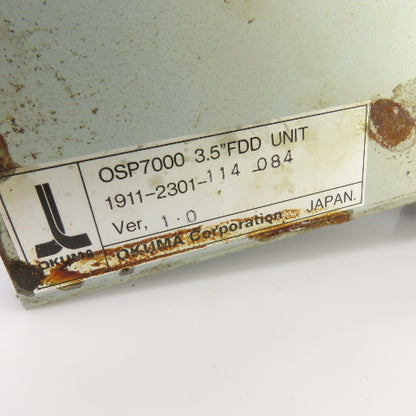 Okuma 1911-2301 OSP7000 3.5" FDD Unit Floppy Disc Drive