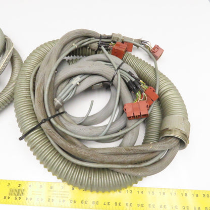Cellular Concepts H-15-3 CellCon Horizontal Milling Machine Cables Sets Lot Of 2