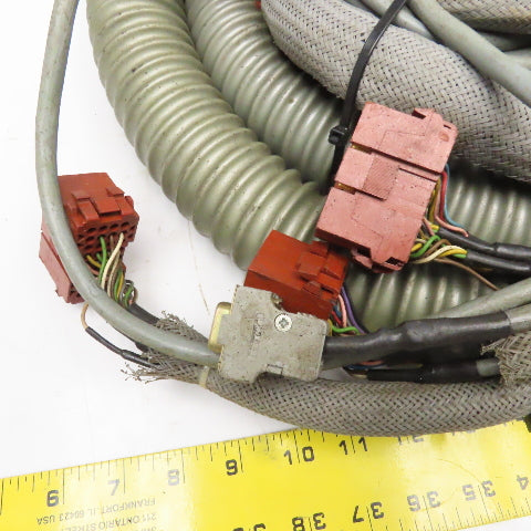 Cellular Concepts H-15-3 CellCon Horizontal Milling Machine Cables Sets Lot Of 2