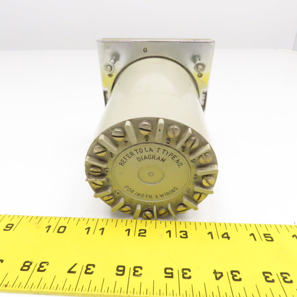Eagle Signal HQ901A6 Percentage Timer Panel Meter 0-100% @ 15 Seconds 120V